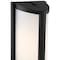 Access Lighting Margate, Outdoor LED Wall Mount, Black Finish, Acrylic Lens Acrylic 20110LEDDMG-BL/ACR - alternate 2